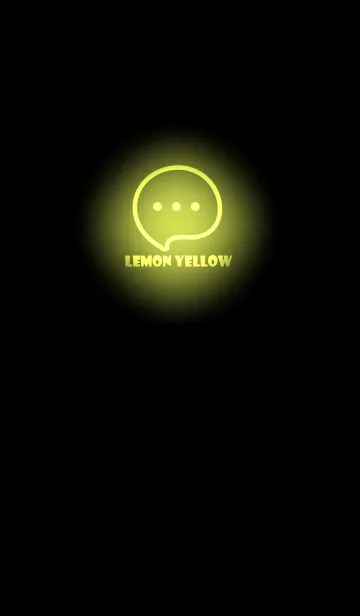 Lemon Yellow Neon Theme V4 (JP)の着せ替えメイン画像