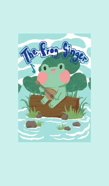 [LINE着せ替え] The frog singerの画像1