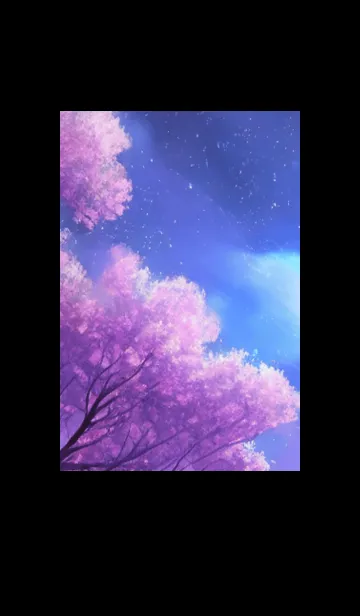 [LINE着せ替え] 幻想桜#EU128。の画像1