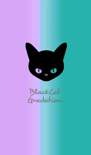 [LINE着せ替え] ブラック キャット 167の画像1