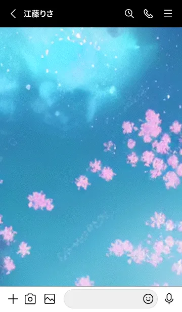 [LINE着せ替え] 幻想桜#EV27。の画像2