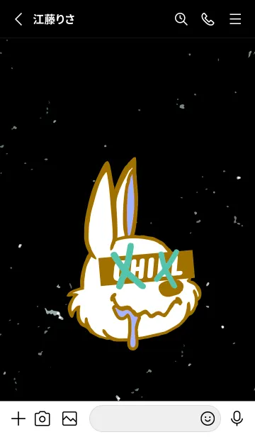 [LINE着せ替え] チル ラビット 20の画像2