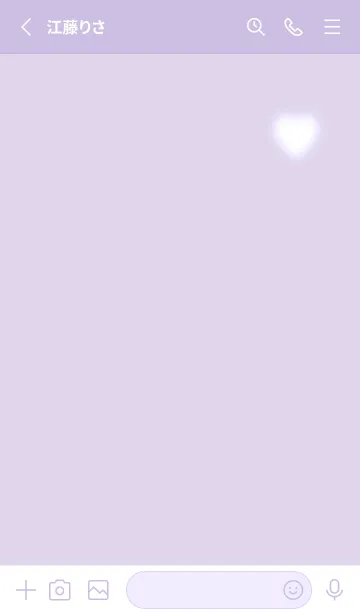 [LINE着せ替え] Love is best♡purple11_1の画像2