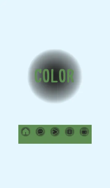 [LINE着せ替え] blue color D29の画像1