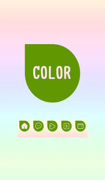 red color rainbow J04の着せ替えメイン画像