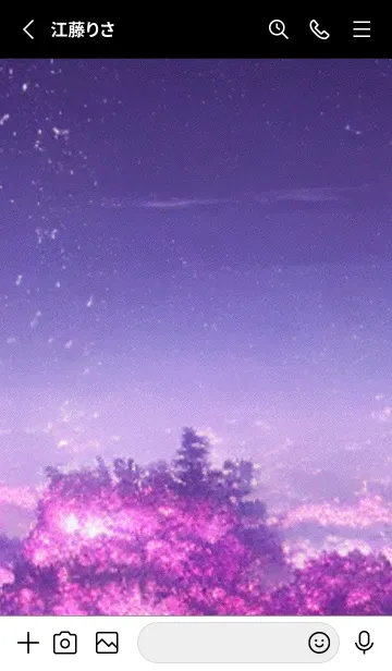 [LINE着せ替え] 幻想桜#EV227。の画像2