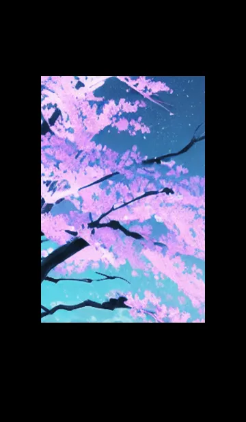 [LINE着せ替え] 幻想桜#EV226。の画像1