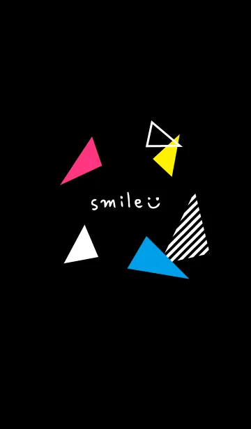 [LINE着せ替え] オシャレ 三角3の画像1