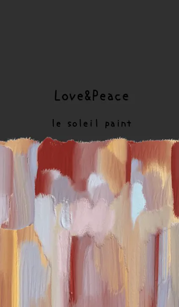 [LINE着せ替え] 油絵アート【le soleil paint 457】の画像1