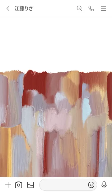 [LINE着せ替え] 油絵アート【le soleil paint 457】の画像2