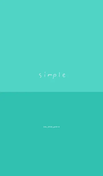 [LINE着せ替え] 0Ak_26_グリーン8-9の画像1