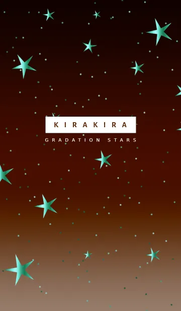 [LINE着せ替え] キラキラ ‐グラデーション・スター 5の画像1