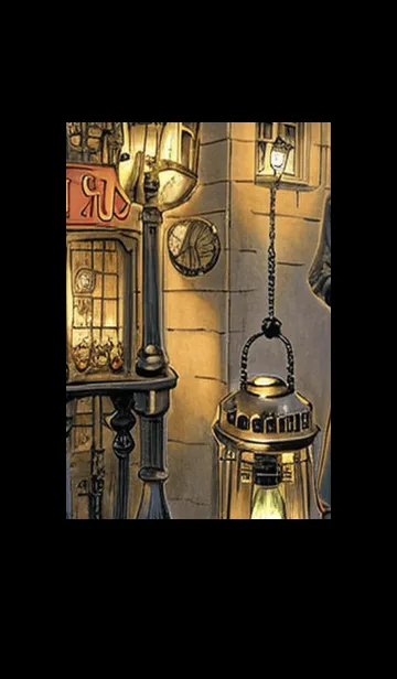 [LINE着せ替え] 猫紳士街#EW21。の画像1