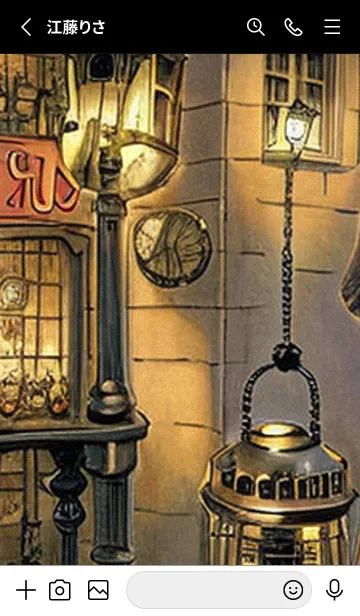 [LINE着せ替え] 猫紳士街#EW21。の画像2