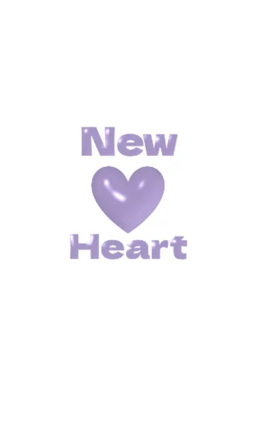 [LINE着せ替え] New Heart PURPLEの画像1