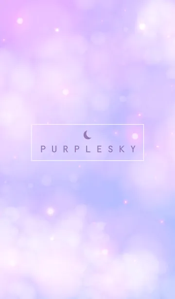 [LINE着せ替え] Cloud-Purple Sky 9の画像1