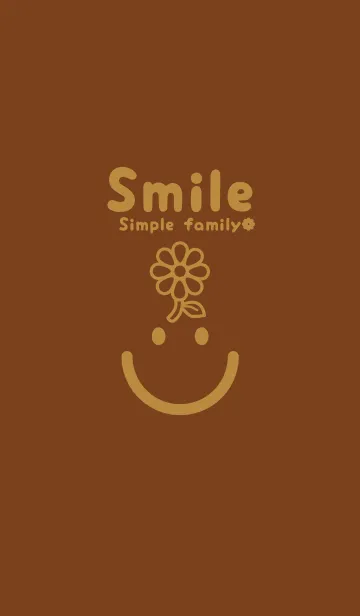 [LINE着せ替え] スマイル＆フラワー テラローザの画像1