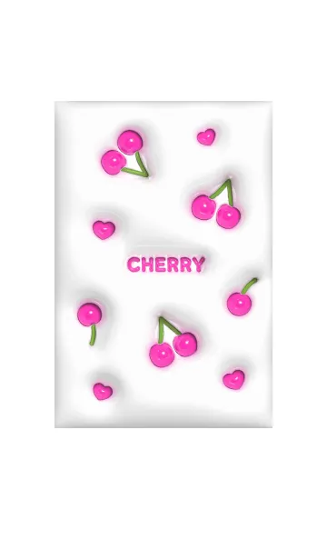 [LINE着せ替え] PUKUx2 (G) - さくらんぼ - ピンク 02の画像1