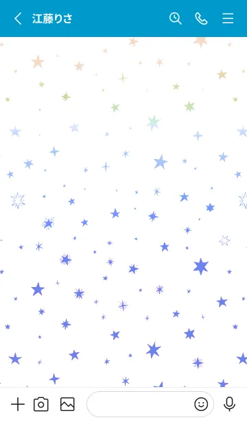 [LINE着せ替え] ミニ スターズ _131の画像2