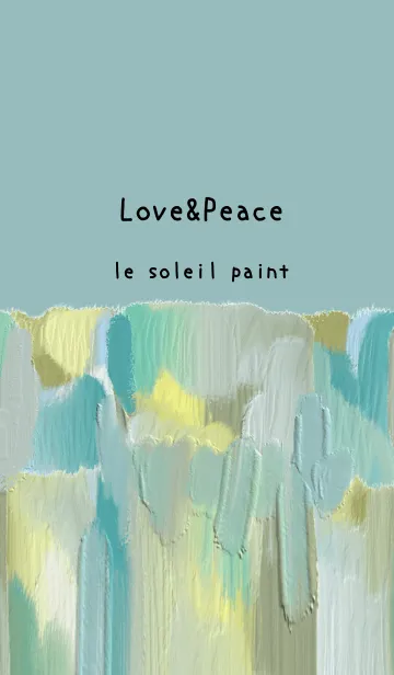 [LINE着せ替え] 油絵アート【le soleil paint 458】の画像1