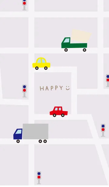いろんな車が走る24の着せ替えメイン画像