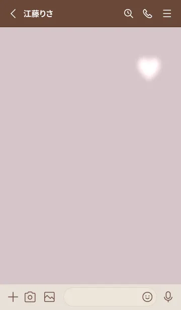 [LINE着せ替え] Love is best♡dustypink15_1の画像2