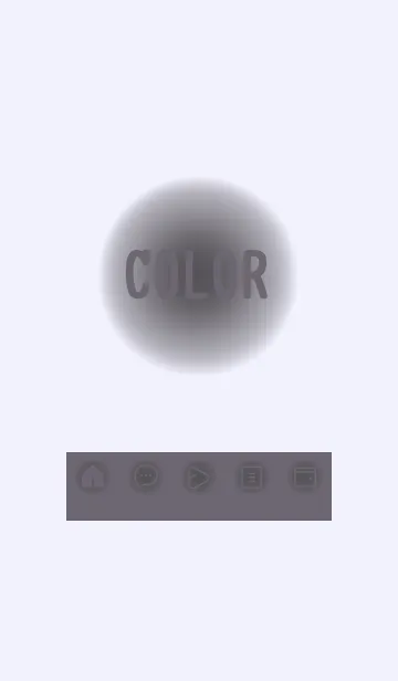 [LINE着せ替え] purple color D29の画像1