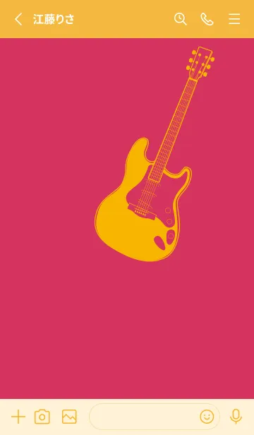 [LINE着せ替え] ELECTRIC GUITAR CLR カーミンの画像2