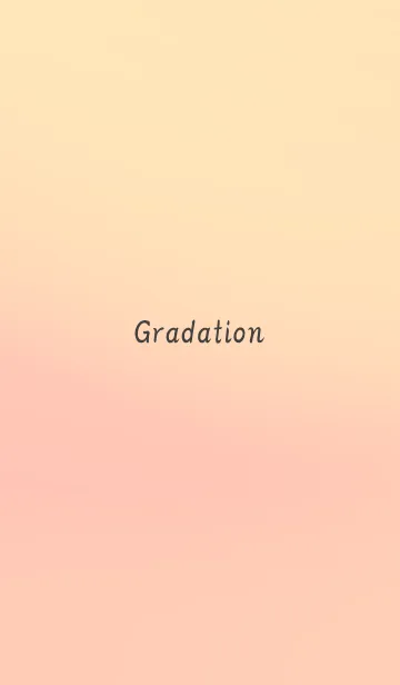gradation YELLOW&PINK 72の着せ替えメイン画像