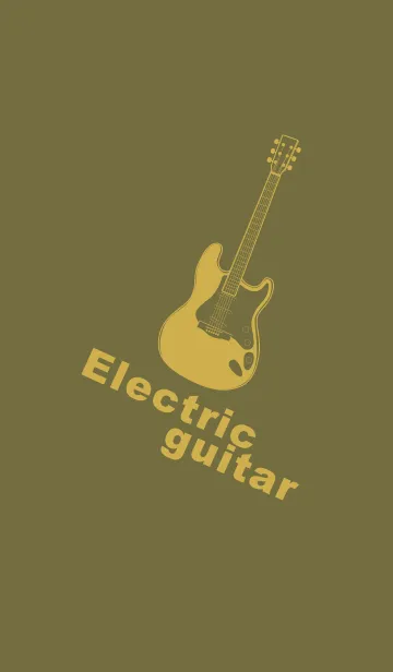 [LINE着せ替え] ELECTRIC GUITAR CLR 海松色の画像1