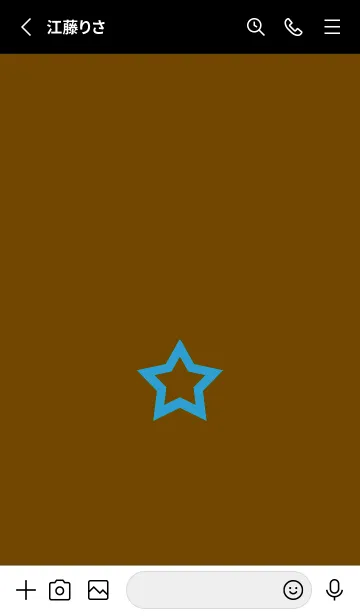 [LINE着せ替え] シンプル ロック スター 93の画像2