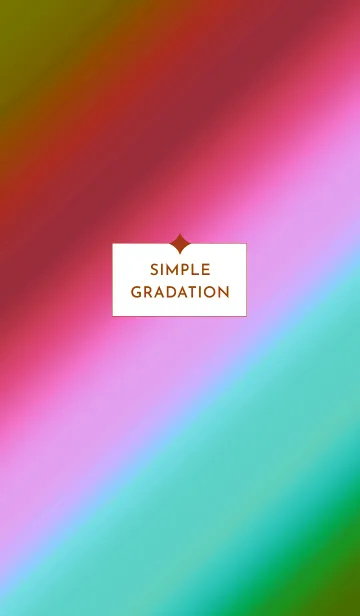 [LINE着せ替え] シンプル スター グラデーション 18の画像1