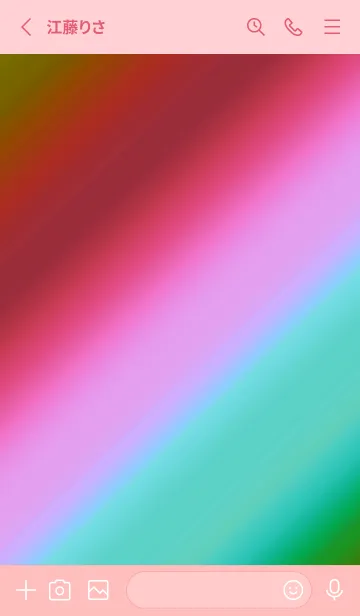 [LINE着せ替え] シンプル スター グラデーション 18の画像2