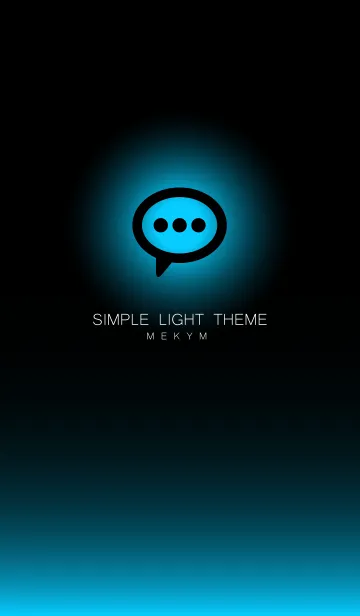 [LINE着せ替え] SIMPLE LIGHT ICON-GRADATION- 16の画像1