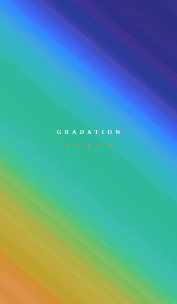 [LINE着せ替え] グラデーション ミニ スター 231の画像1