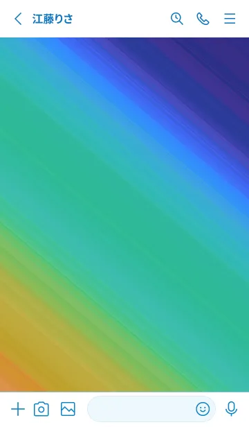 [LINE着せ替え] グラデーション ミニ スター 231の画像2