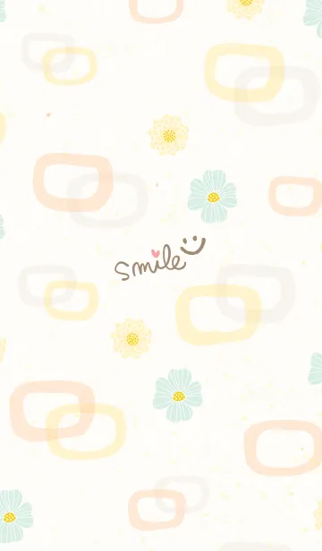 [LINE着せ替え] 花と輪8の画像1