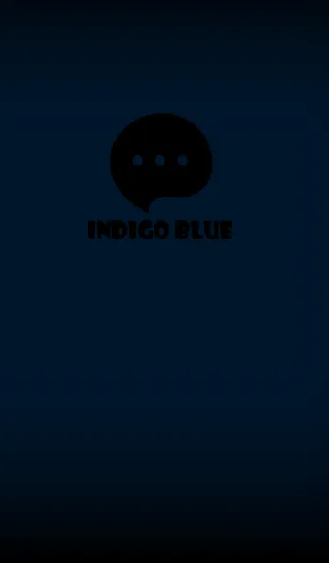 [LINE着せ替え] Indigo Blue And Black V.4 (JP)の画像1