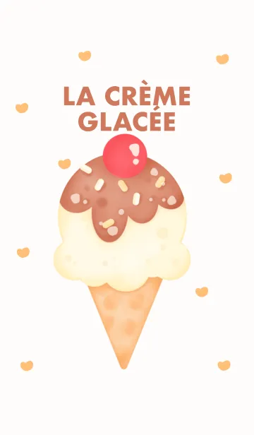 [LINE着せ替え] Happy day Happy ice cream 3の画像1