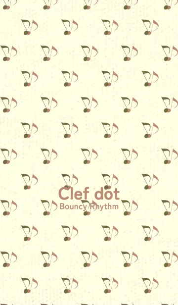 [LINE着せ替え] Clef dot 海松色の画像1