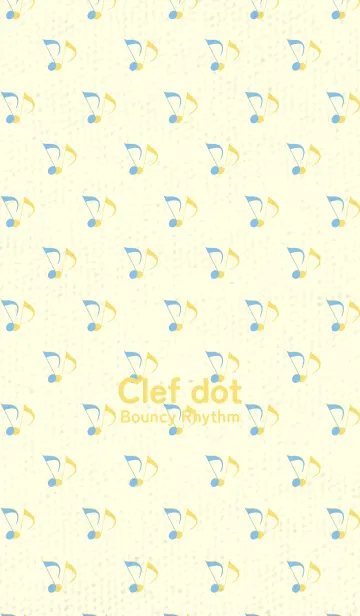 [LINE着せ替え] Clef dot 勿忘草色の画像1