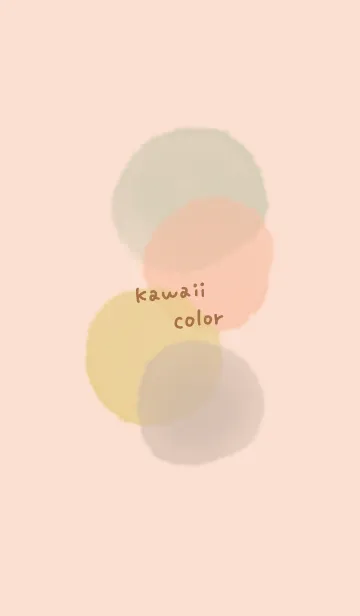 [LINE着せ替え] シンプル可愛いふんわりカラーの画像1