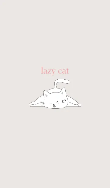 [LINE着せ替え] lazy cat..9の画像1