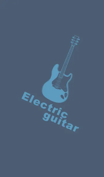 [LINE着せ替え] ELECTRIC GUITAR CLR スマルトの画像1