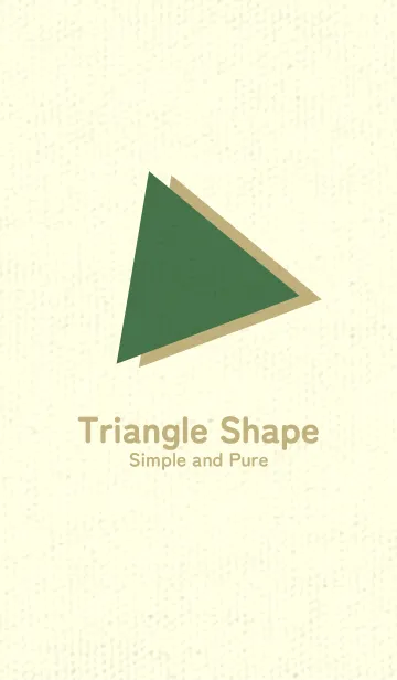 [LINE着せ替え] 三角型の着せかえ フォーリッジの画像1