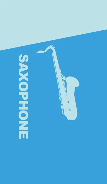 [LINE着せ替え] Saxophone CLR 露草の画像1