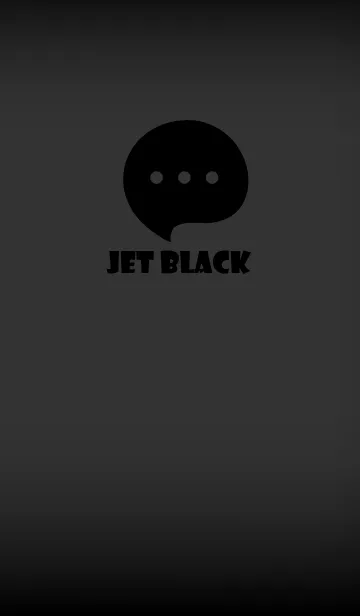 [LINE着せ替え] Jet Black And Black V.4 (JP)の画像1