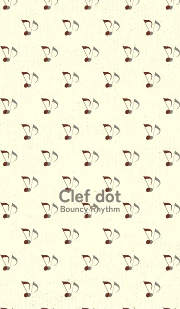 [LINE着せ替え] Clef dot チョコレートの画像1