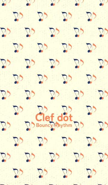 [LINE着せ替え] Clef dot 紺色の画像1