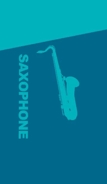 [LINE着せ替え] Saxophone CLR 鴨の羽色の画像1